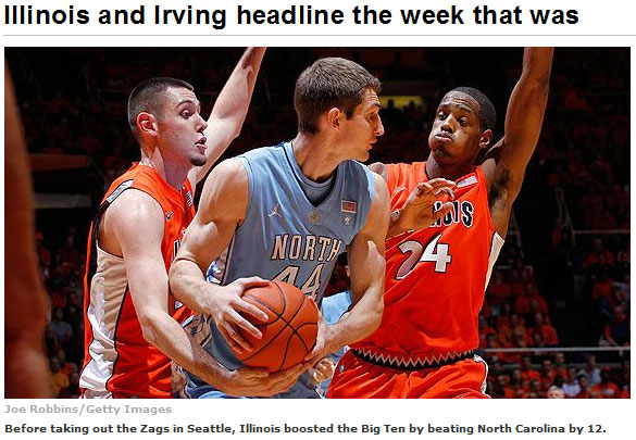 Illinois: ESPN's Team of the Week