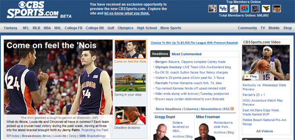 CBS Sportsline