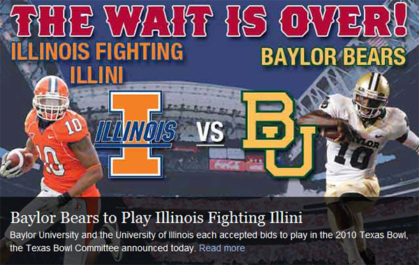 Texas Bowl: Illinois vs Baylor
